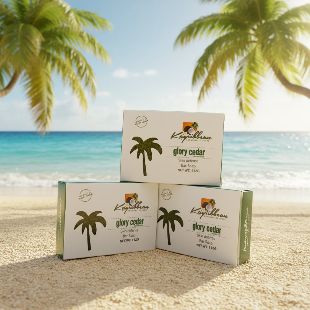 COMING SOON - Kayribbean's Glory Cedar Soap