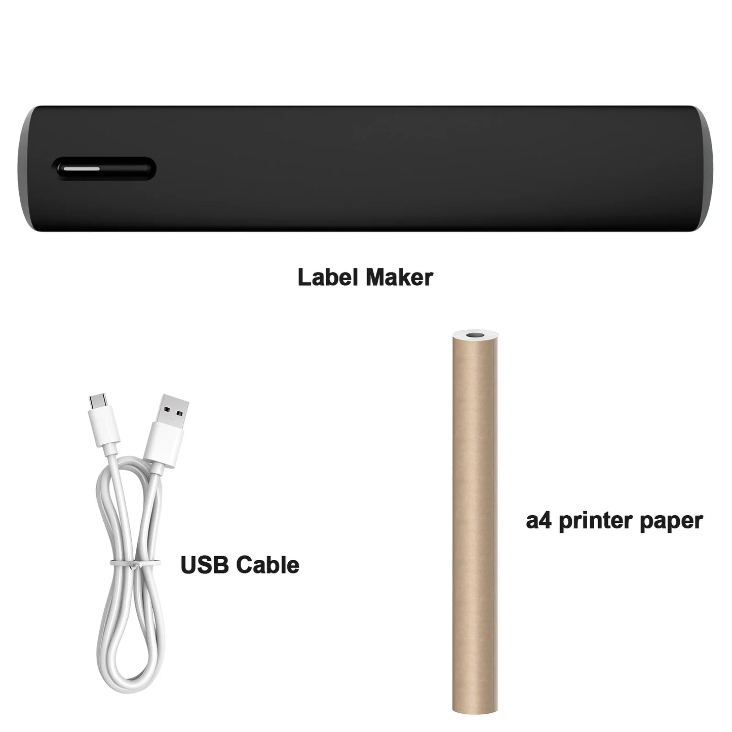 Wireless A4 Thermal Printer — Inkless, Works with iPhone & Android