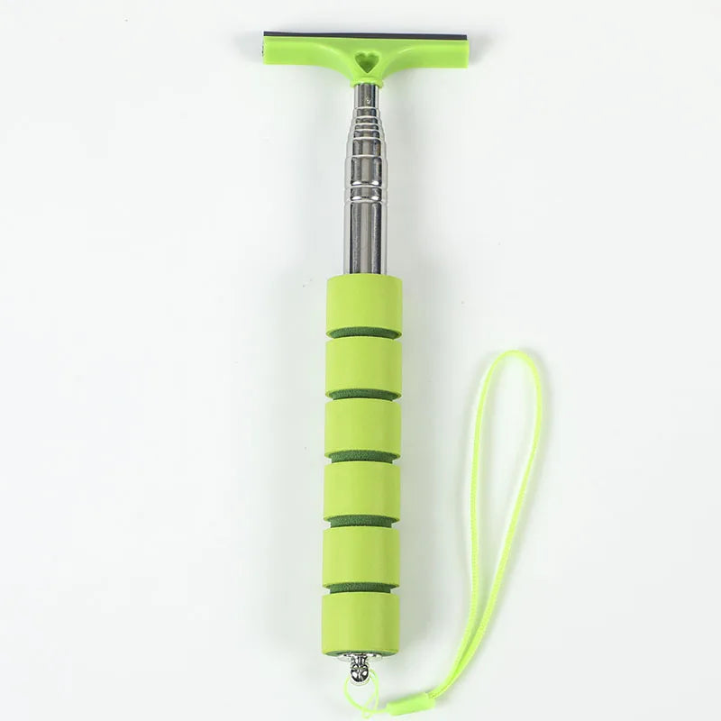 Telescopic Car Mirror & Window Cleaning Tool — Mist Wiper Brush