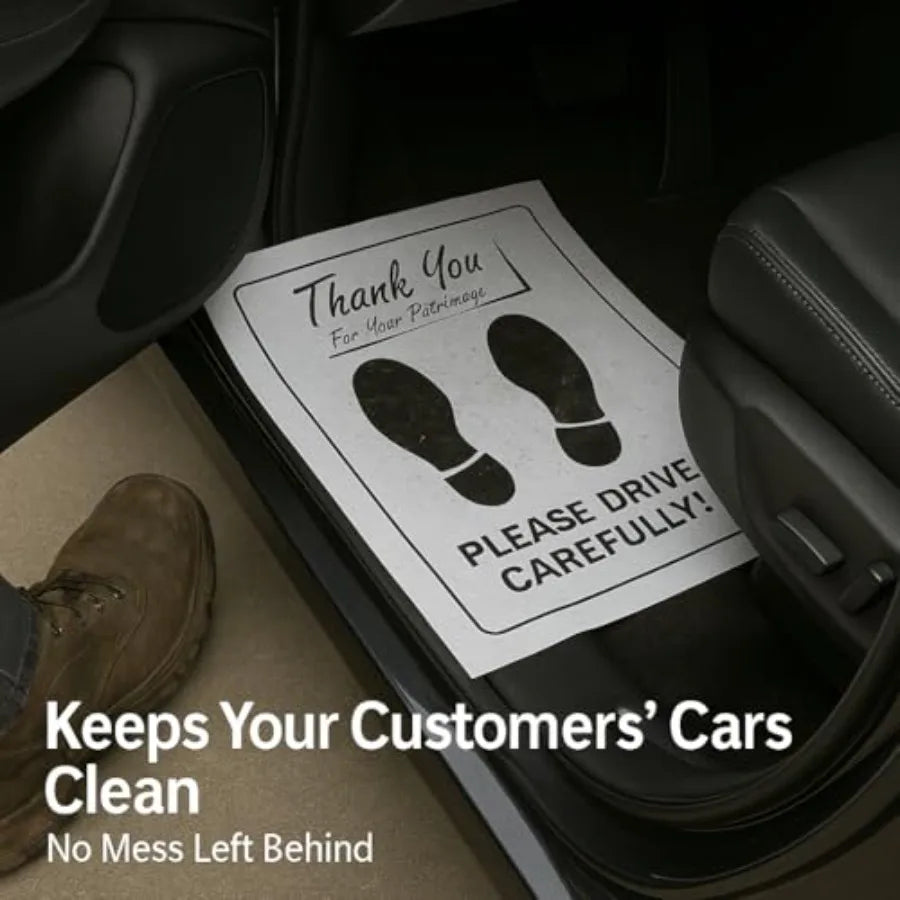Disposable Paper Car Floor Mats