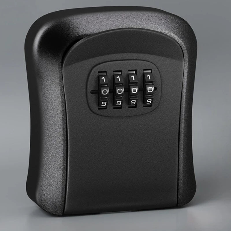 Wall Mount Key Safe — Combination Lock, No Battery Required