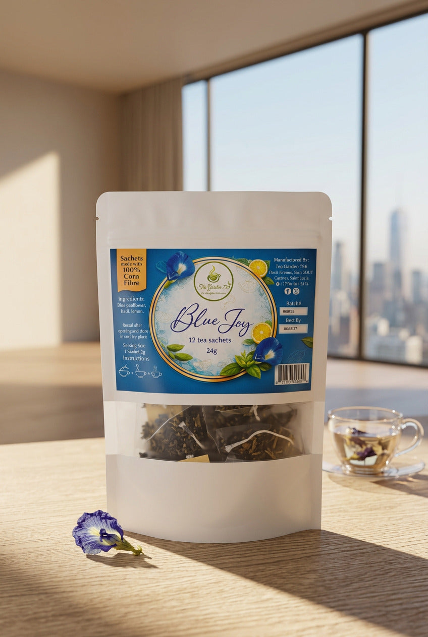 Tea Garden 758 - Blue Joy
