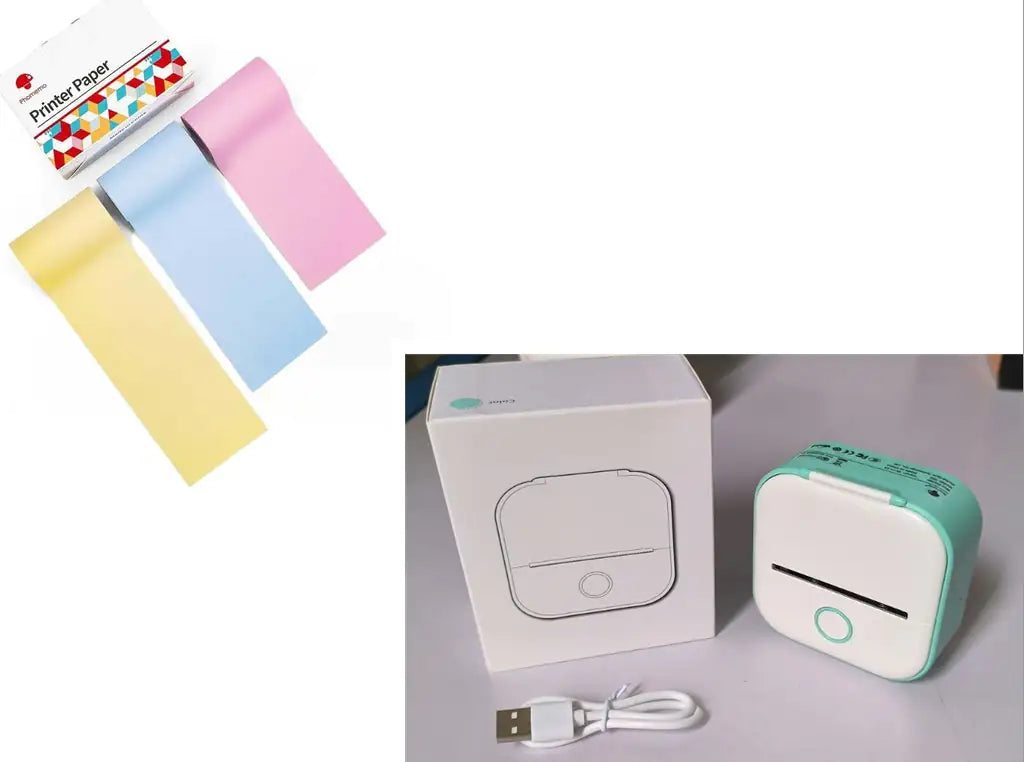 Portable Mini Thermal Label Printer - Kart It Up   - Portable Mini Thermal Label Printer - Kart It Up   - Portable Mini Thermal Label Printer - Kart It Up   -  - 