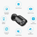 1080P Cameras 4-in-1 - Kart It Up   -  