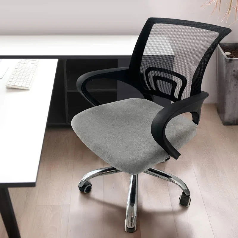 1Pc Velvet Office Chair Cover - Kart It Up   - 41280617775191 