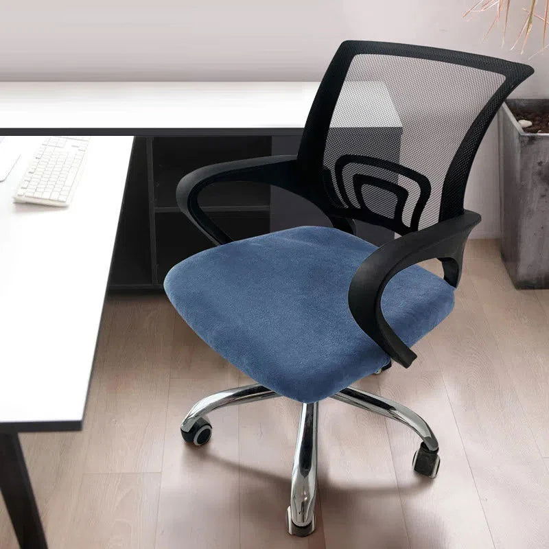 1Pc Velvet Office Chair Cover - Kart It Up   - 41280617971799 