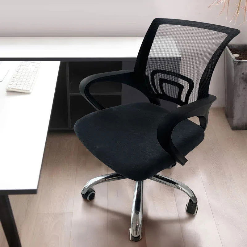 1Pc Velvet Office Chair Cover - Kart It Up   - 41280618037335 