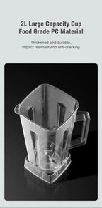 2000W Stationary Blender Heavy Duty Commercial Mixer - Kart It Up   - 2000W Stationary Blender Heavy Duty Commercial Mixer - Kart It Up   - 2000W Stationary Blender Heavy Duty Commercial Mixer - Kart It Up  - 2000W Stationary Blender Heavy Duty Commercial Mixer - Kart It Up  -  