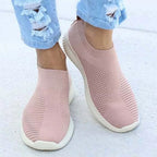 2024 New Trainers Breathable Women Sneakers Slip On Sock Woman Shoes Ladies Flat Shoes - Kart It Up   -  
