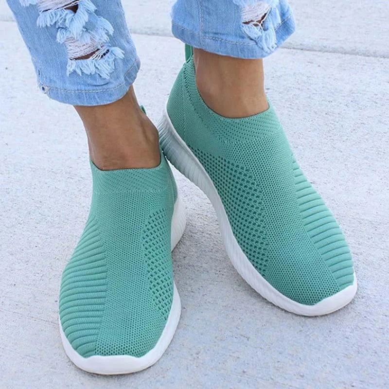 2024 New Trainers Breathable Women Sneakers Slip On Sock Woman Shoes Ladies Flat Shoes - Kart It Up   - 41280847446103|41280847544407|41280847577175|41280848166999|41280848199767|41280848232535|41280848330839|41280848363607|41280848396375 