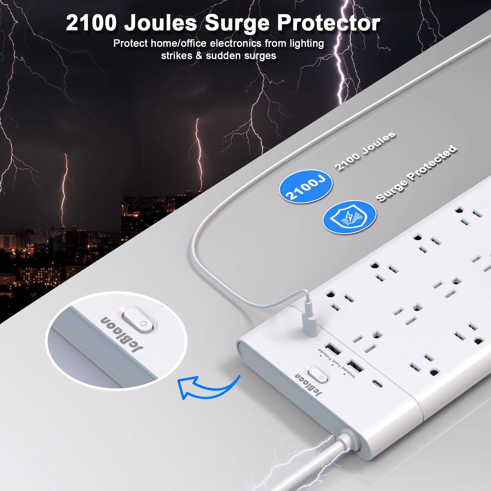 23-in-1 Power Strip US Plug - Kart It Up   -  