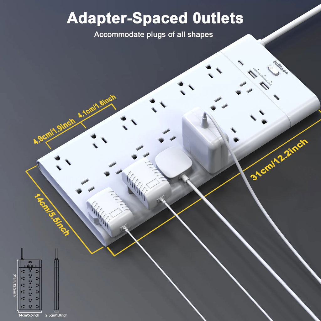 23-in-1 Power Strip US Plug - Kart It Up   -  