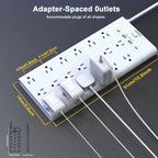 23-in-1 Power Strip US Plug - Kart It Up   -  