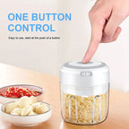 100/250mL Mini Electric Garlic Chopper - Kart It Up   - 100/250mL Mini Electric Garlic Chopper - Kart It Up   - 100/250mL Mini Electric Garlic Chopper - Kart It Up  - 100/250mL Mini Electric Garlic Chopper - Kart It Up  -  