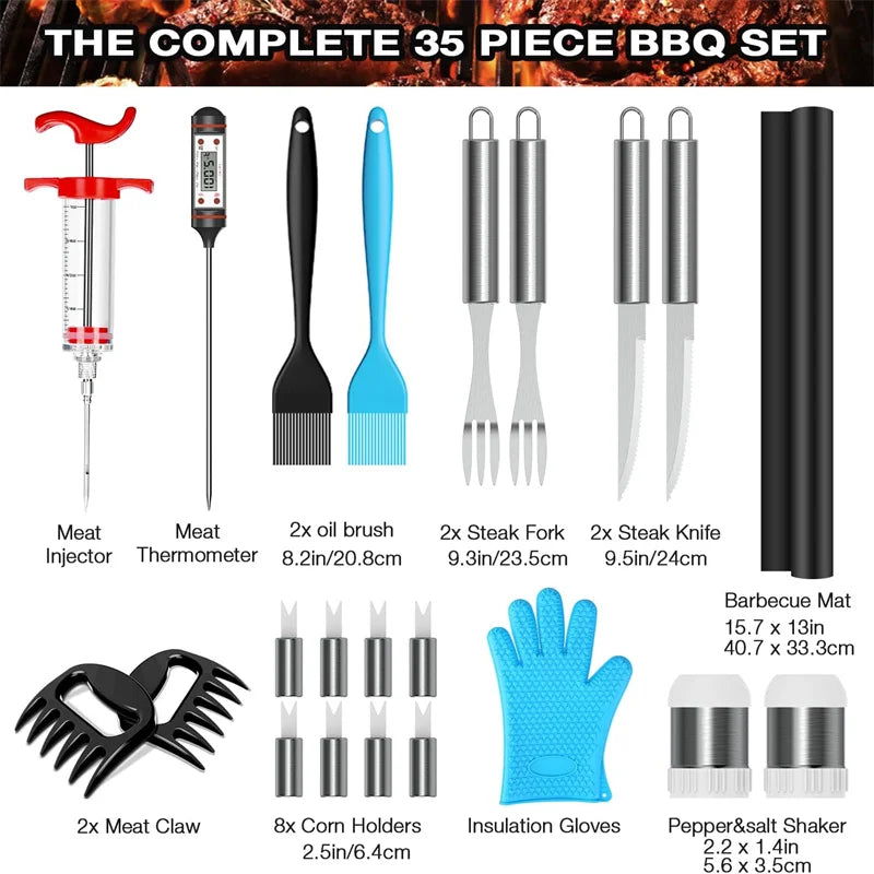 35PCS Grill Accessories - Kart It Up   - 35PCS Grill Accessories - Kart It Up   - 35PCS Grill Accessories - Kart It Up   - 35PCS Grill Accessories - Kart It Up   - 35PCS Grill Accessories - Kart It Up  - 35PCS Grill Accessories - Kart It Up  -  -  