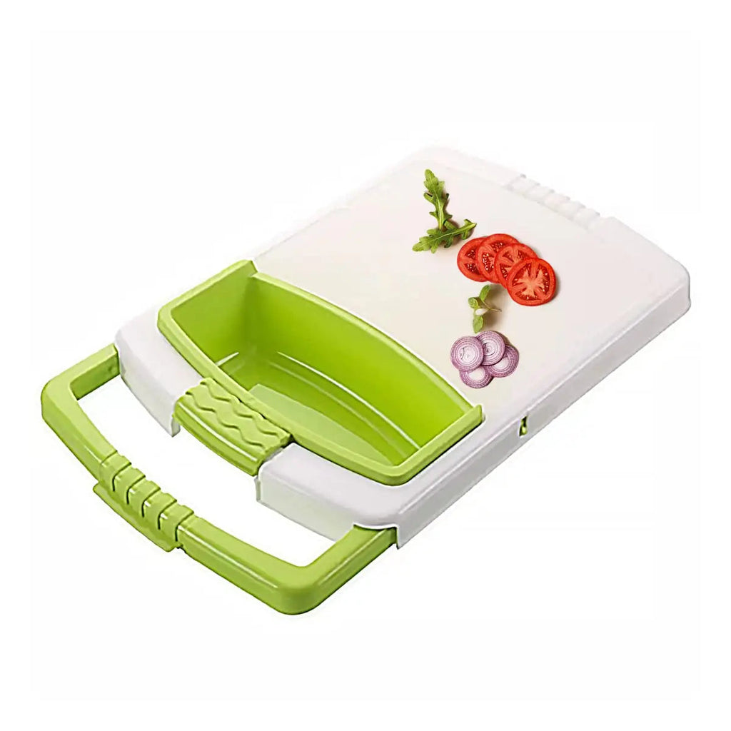 3 in 1 Kitchen Multifunction Sink Strainer Plastic Cutting Board Storage Basket Over Chopping with Containers Retractable Drain - Kart It Up   -  