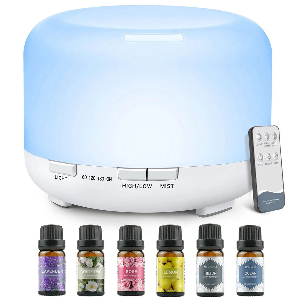 500ML Aromatherapy Oil Diffuser - Kart It Up   - 41280612204631 