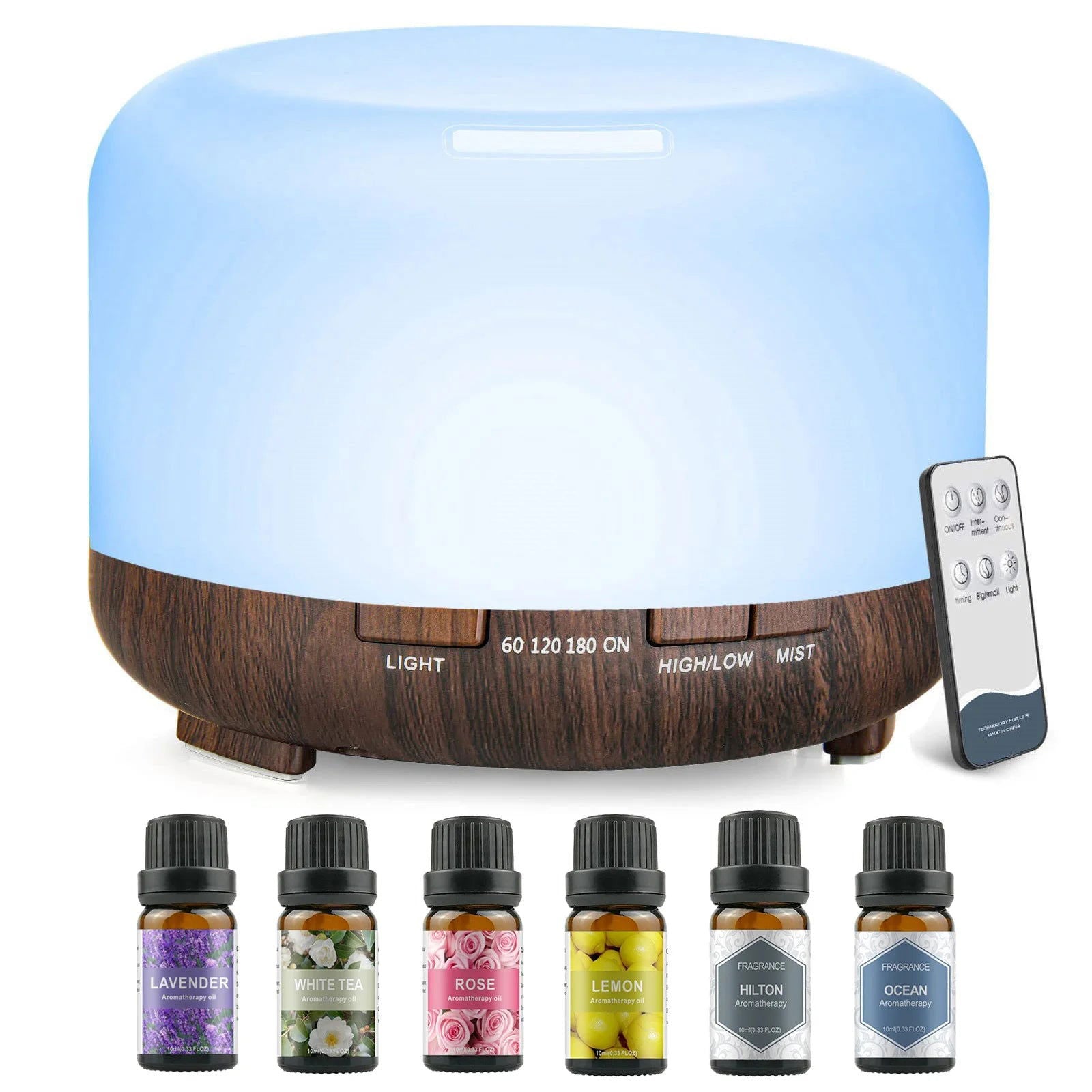 500ML Aromatherapy Oil Diffuser - Kart It Up   - 41280612237399 