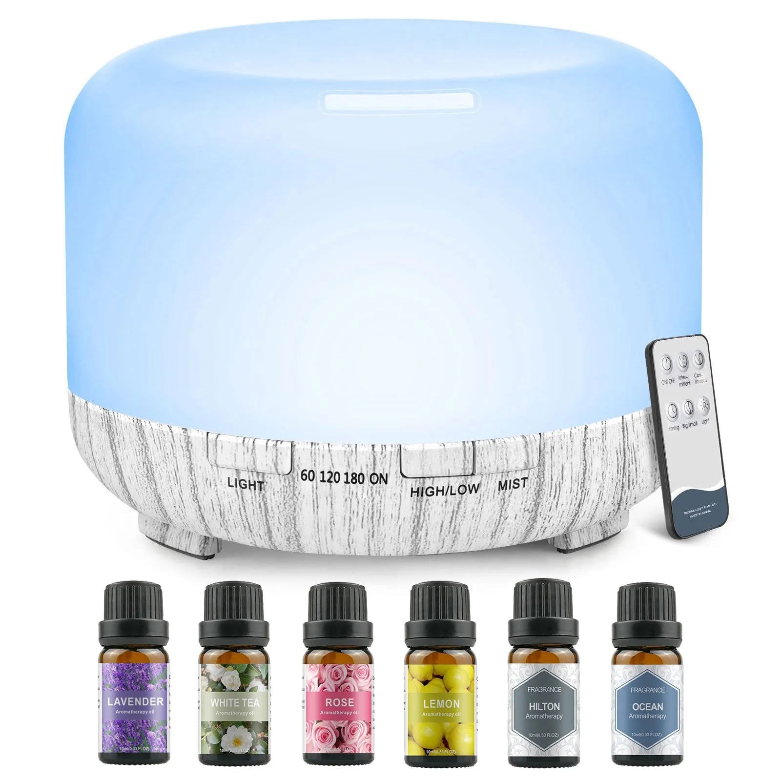 500ML Aromatherapy Oil Diffuser - Kart It Up   - 41280612270167 