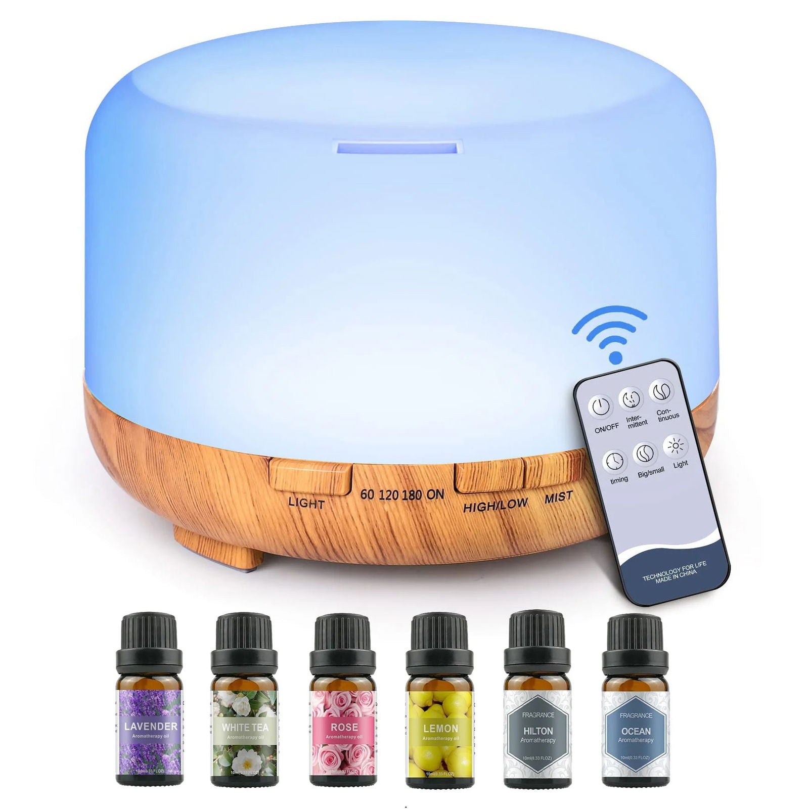 500ML Aromatherapy Oil Diffuser - Kart It Up   - 41280612302935 
