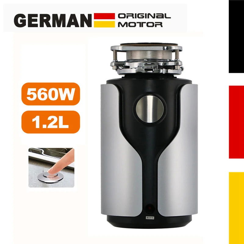 560W Food Waste Disposer 1200ml Capacity Food Crusher - Kart It Up   - 560W Food Waste Disposer 1200ml Capacity Food Crusher - Kart It Up   - 560W Food Waste Disposer 1200ml Capacity Food Crusher - Kart It Up   - 560W Food Waste Disposer 1200ml Capacity Food Crusher - Kart It Up  - 560W Food Waste Disposer 1200ml Capacity Food Crusher - Kart It Up  -  -  