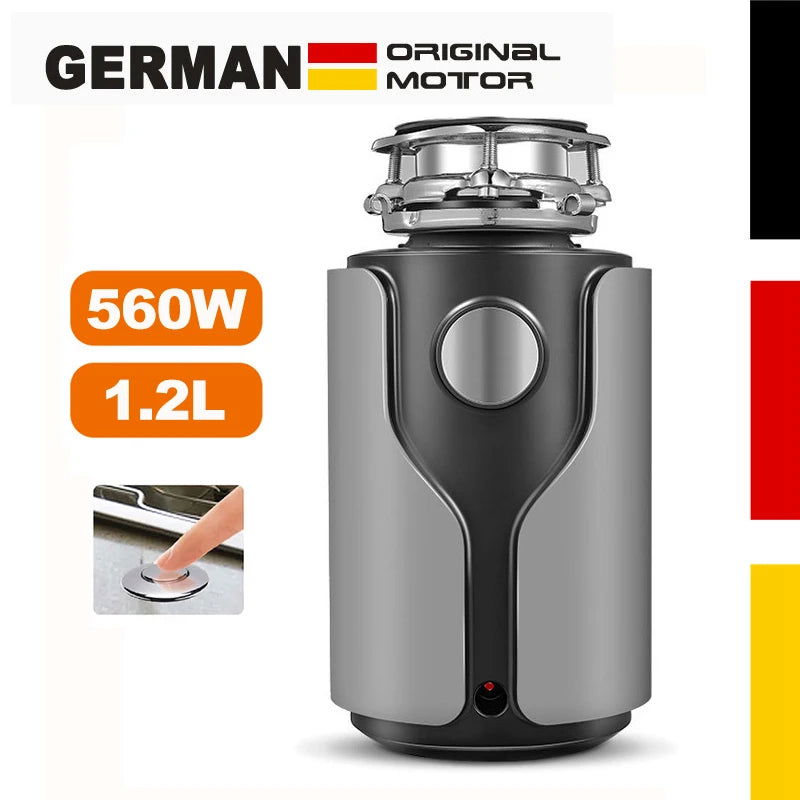 560W Food Waste Disposer 1200ml Capacity Food Crusher - Kart It Up   - 560W Food Waste Disposer 1200ml Capacity Food Crusher - Kart It Up   - 560W Food Waste Disposer 1200ml Capacity Food Crusher - Kart It Up   - 560W Food Waste Disposer 1200ml Capacity Food Crusher - Kart It Up  - 560W Food Waste Disposer 1200ml Capacity Food Crusher - Kart It Up  -  -  