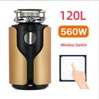 560W Food Waste Disposer 1200ml Capacity Food Crusher - Kart It Up   - 560W Food Waste Disposer 1200ml Capacity Food Crusher - Kart It Up   - 560W Food Waste Disposer 1200ml Capacity Food Crusher - Kart It Up  - 560W Food Waste Disposer 1200ml Capacity Food Crusher - Kart It Up  -  