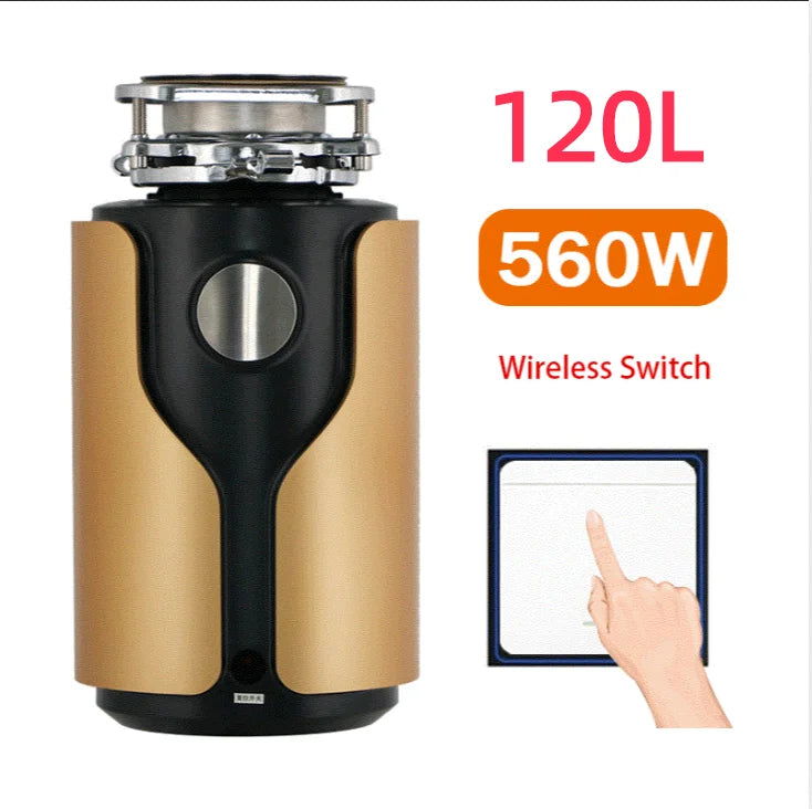 560W Food Waste Disposer 1200ml Capacity Food Crusher - Kart It Up   - 560W Food Waste Disposer 1200ml Capacity Food Crusher - Kart It Up   - 560W Food Waste Disposer 1200ml Capacity Food Crusher - Kart It Up  - 560W Food Waste Disposer 1200ml Capacity Food Crusher - Kart It Up  -  