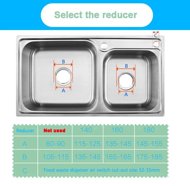 560W Food Waste Disposer 1200ml Capacity Food Crusher - Kart It Up   - 560W Food Waste Disposer 1200ml Capacity Food Crusher - Kart It Up   - 560W Food Waste Disposer 1200ml Capacity Food Crusher - Kart It Up  - 560W Food Waste Disposer 1200ml Capacity Food Crusher - Kart It Up  -  