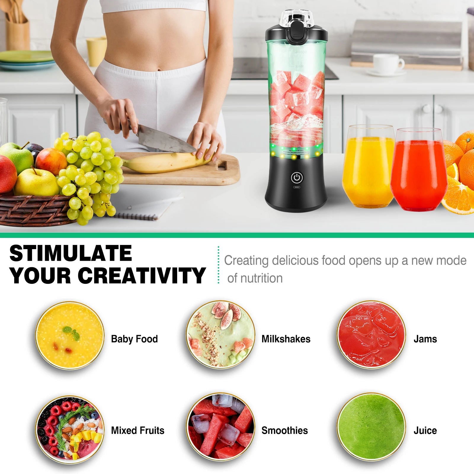 600ml Portable Rechargeable Mini Blender - Kart It Up   - 600ml Portable Rechargeable Mini Blender - Kart It Up   - 600ml Portable Rechargeable Mini Blender - Kart It Up   - 600ml Portable Rechargeable Mini Blender - Kart It Up   - 600ml Portable Rechargeable Mini Blender - Kart It Up  - 600ml Portable Rechargeable Mini Blender - Kart It Up  -  -  