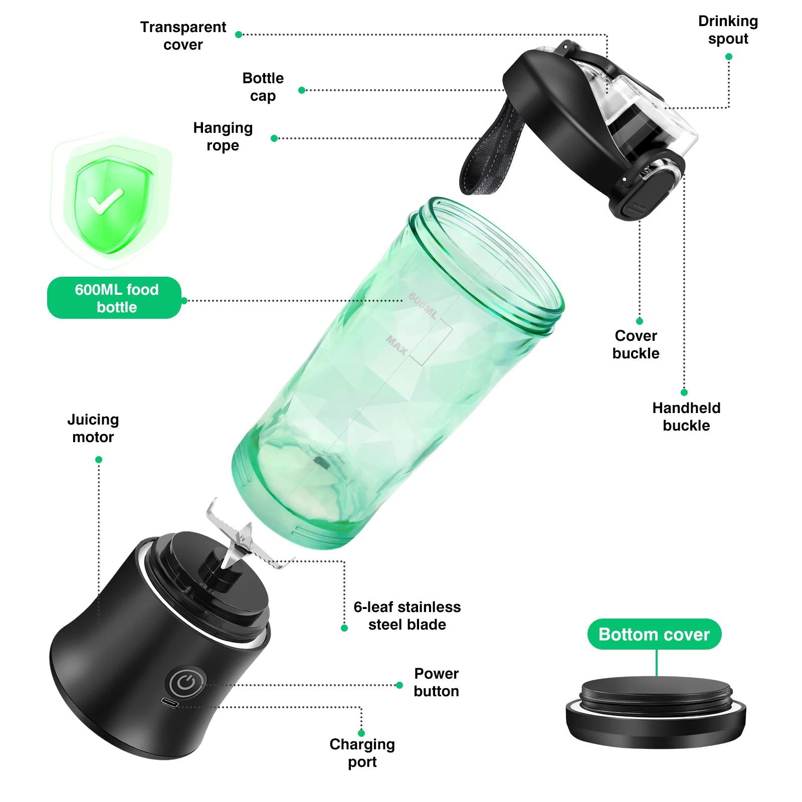 600ml Portable Rechargeable Mini Blender - Kart It Up   - 600ml Portable Rechargeable Mini Blender - Kart It Up   - 600ml Portable Rechargeable Mini Blender - Kart It Up   - 600ml Portable Rechargeable Mini Blender - Kart It Up   - 600ml Portable Rechargeable Mini Blender - Kart It Up  - 600ml Portable Rechargeable Mini Blender - Kart It Up  -  -  
