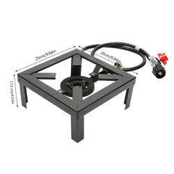 8000W Portable Single Burner Outdoor Gas Stove - Kart It Up   - 41280612040791 