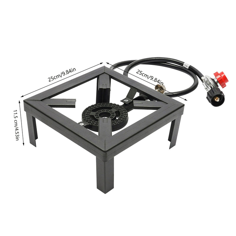 8000W Portable Single Burner Outdoor Gas Stove - Kart It Up   - 41280612040791 