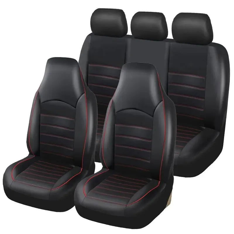 AUTOYOUTH PU Leather Front Car Seat Covers - Kart It Up   -  