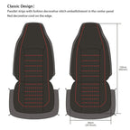 AUTOYOUTH PU Leather Front Car Seat Covers - Kart It Up   -  
