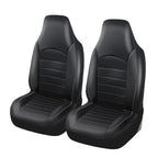 AUTOYOUTH PU Leather Front Car Seat Covers - Kart It Up   - 41280621379671 
