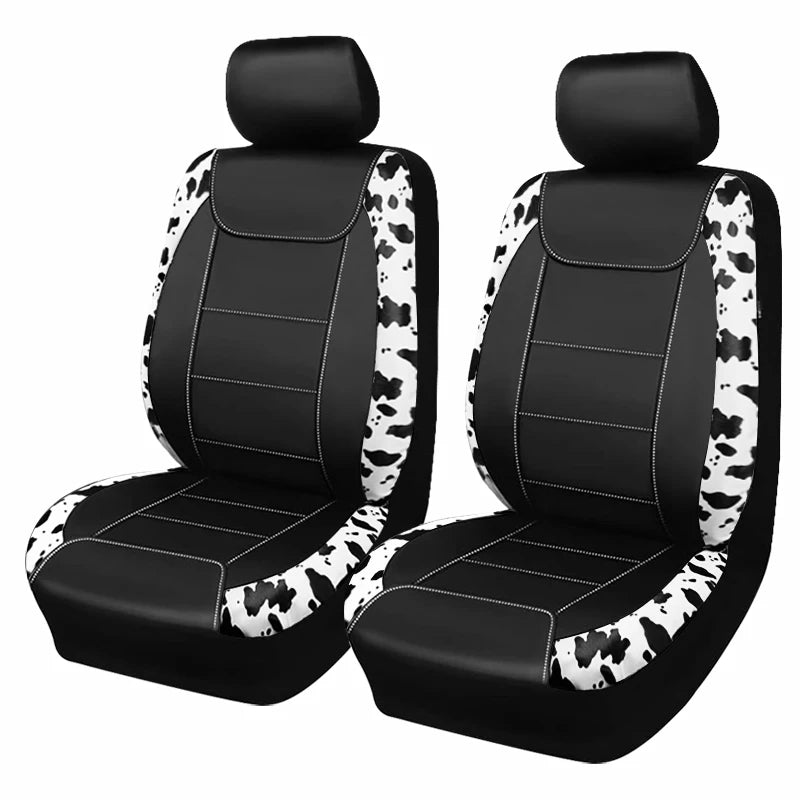 AUTO PLUS Universal Printing Faux Leather Car Seat Covers - Kart It Up   - 41280617381975 