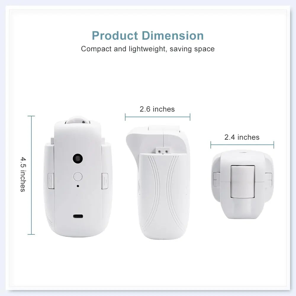 Electric Curtain Opener with Remote — Motorized & Quiet (Set of 2)