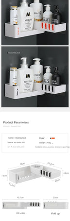 Bathroom Shelf Corner Shelves Shampoo Holder - Kart It Up   - Bathroom Shelf Corner Shelves Shampoo Holder - Kart It Up   - Bathroom Shelf Corner Shelves Shampoo Holder - Kart It Up  - Bathroom Shelf Corner Shelves Shampoo Holder - Kart It Up  -  