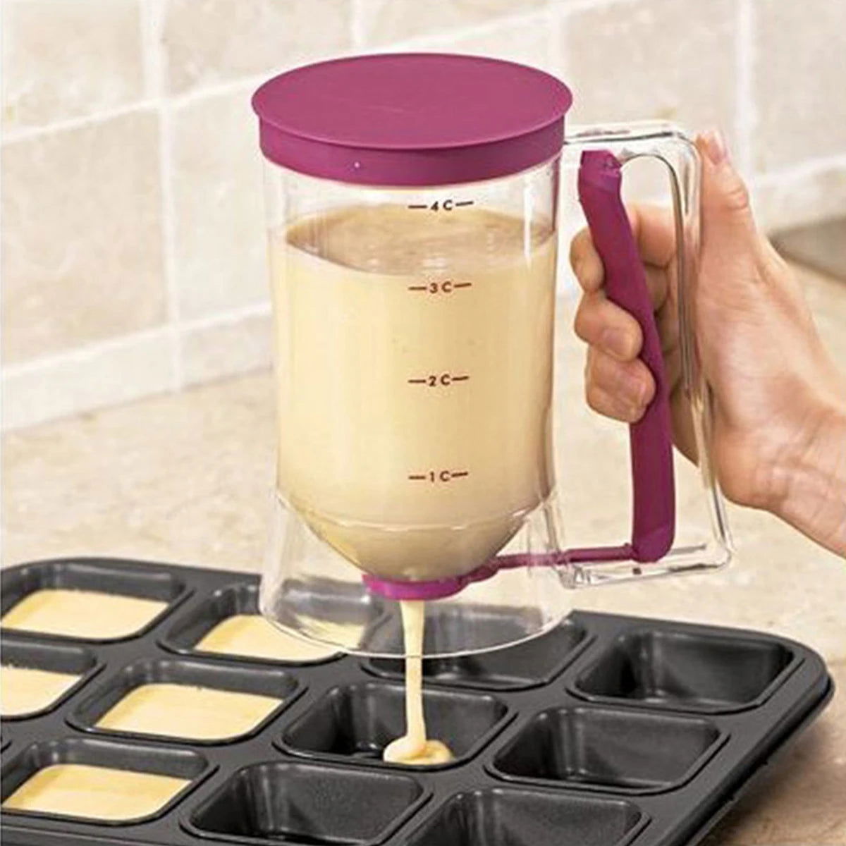 Batter Separator, Pancake Dispenser - Kart It Up   -  