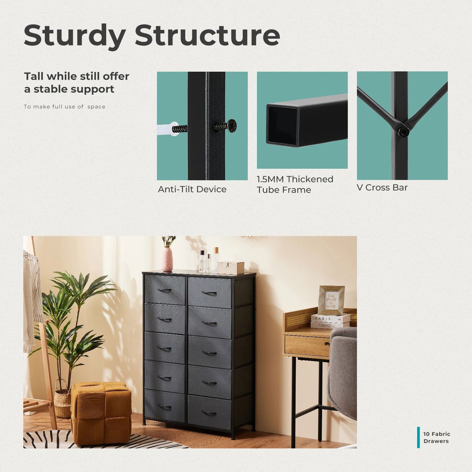 Bedside Table For Bedroom - Kart It Up   -  