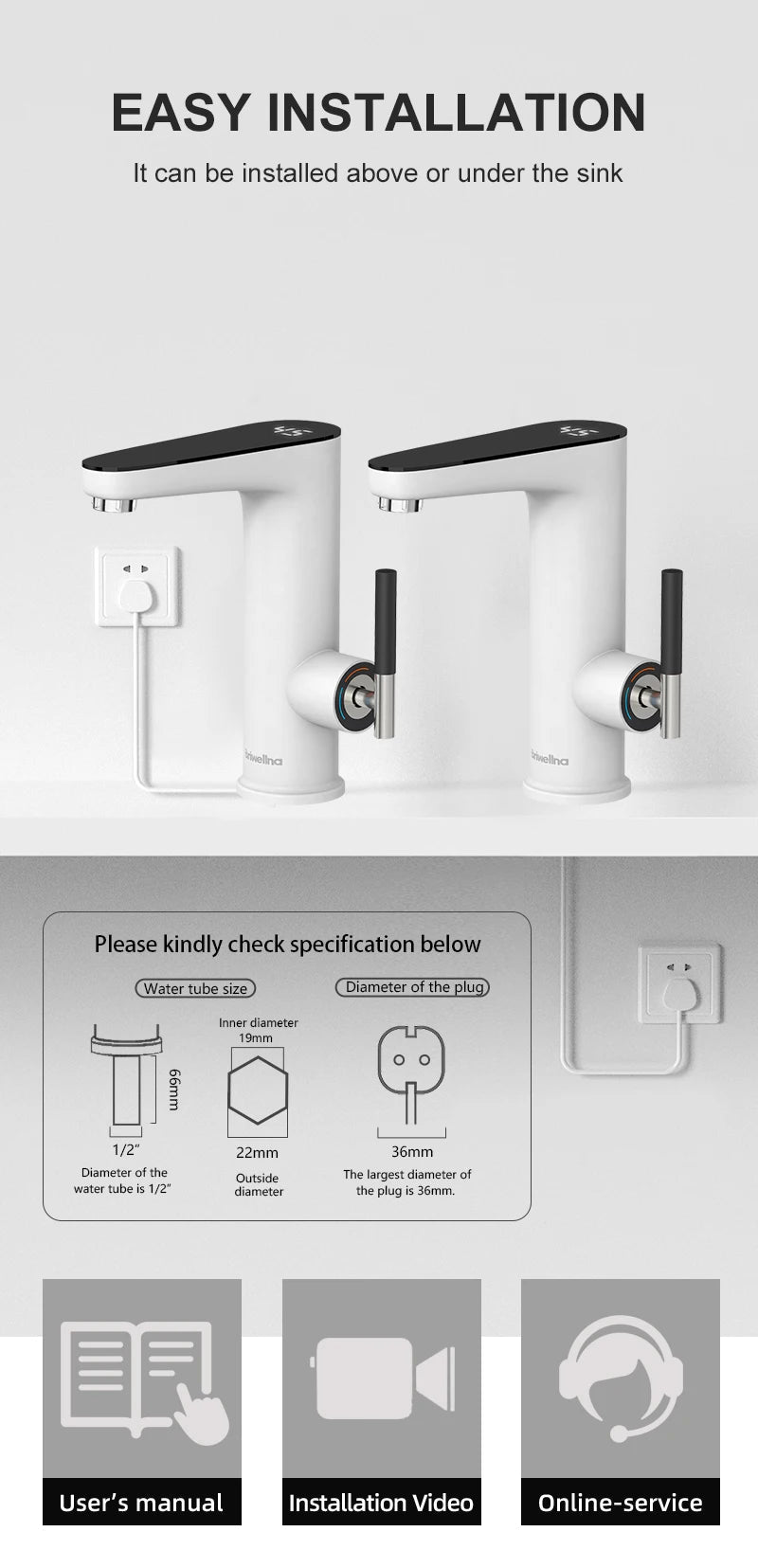 Briwellna Electric Water Heater - Kart It Up   - Briwellna Electric Water Heater - Kart It Up   - Briwellna Electric Water Heater - Kart It Up  - Briwellna Electric Water Heater - Kart It Up  -  