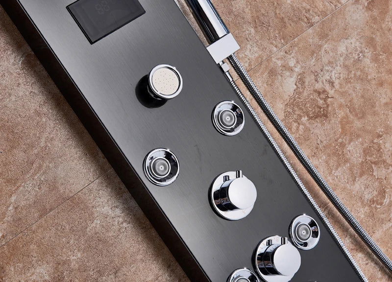 Brushed Nickel Bathroom Shower - Kart It Up   - Brushed Nickel Bathroom Shower - Kart It Up   - Brushed Nickel Bathroom Shower - Kart It Up  - Brushed Nickel Bathroom Shower - Kart It Up  -  