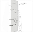 Brushed Nickel Bathroom Shower - Kart It Up   - Brushed Nickel Bathroom Shower - Kart It Up   - Brushed Nickel Bathroom Shower - Kart It Up  - Brushed Nickel Bathroom Shower - Kart It Up  -  