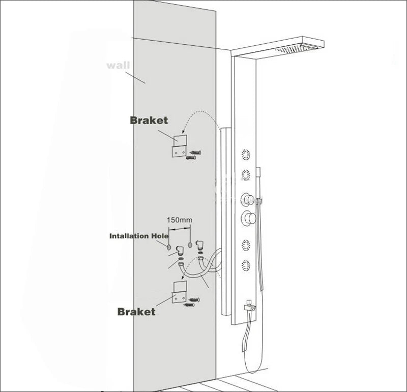 Brushed Nickel Bathroom Shower - Kart It Up   - Brushed Nickel Bathroom Shower - Kart It Up   - Brushed Nickel Bathroom Shower - Kart It Up  - Brushed Nickel Bathroom Shower - Kart It Up  -  
