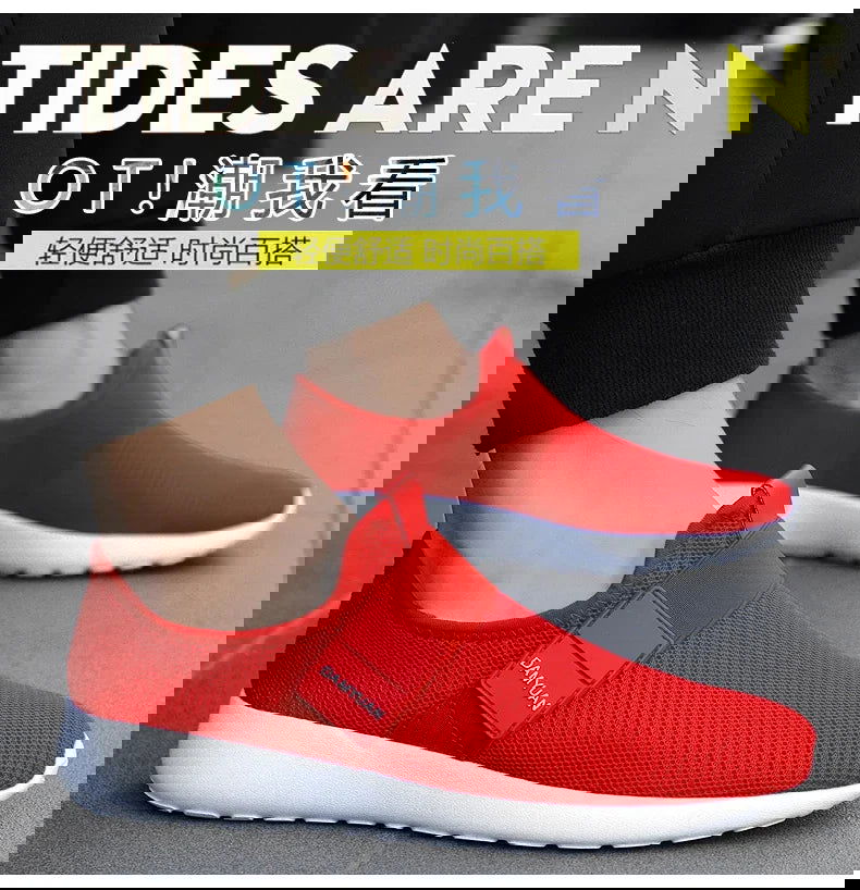 Damyuan Casual Plus Size Sneakers Ultralight Flat Loafers - Kart It Up   -  
