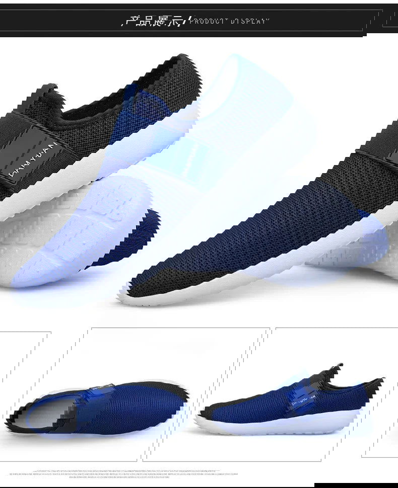 Damyuan Casual Plus Size Sneakers Ultralight Flat Loafers - Kart It Up   -  