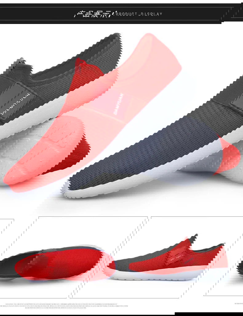 Damyuan Casual Plus Size Sneakers Ultralight Flat Loafers - Kart It Up   -  