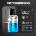 E-ACE Air Pump Inflator Portable Electric Wireless Mini Air Compressor - Kart It Up   -  
