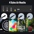E-ACE Air Pump Inflator Portable Electric Wireless Mini Air Compressor - Kart It Up   -  